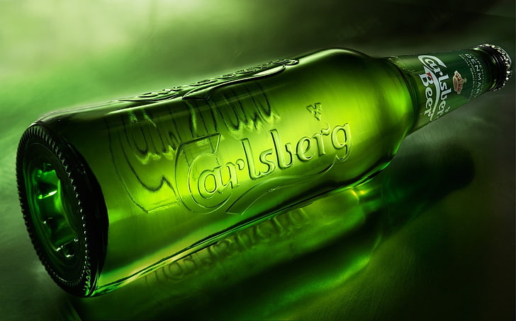 HD wallpaper: Carlsberg Beer bottle, brand, alcohol, drink, beer - Alcohol  | Wallpaper Flare