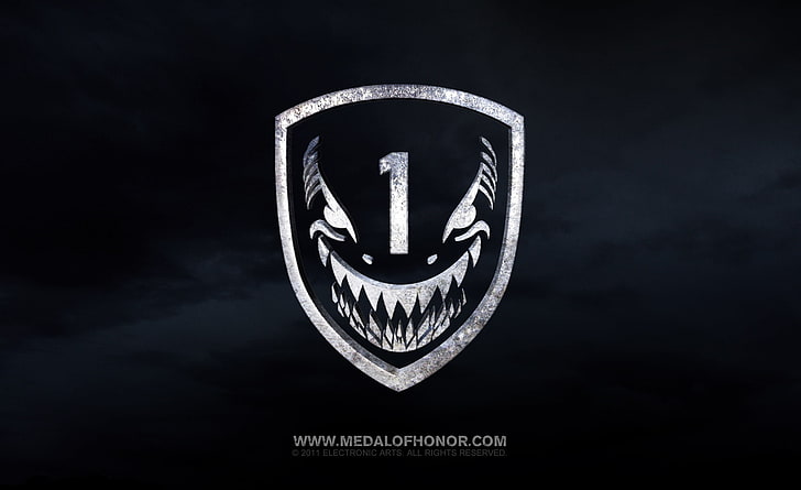Medal Of Honor (Video Game), gray shield monster logo, Games HD wallpaper