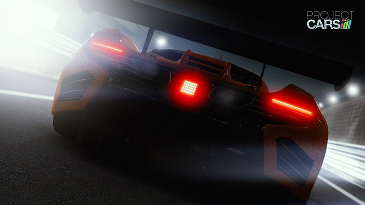car, McLaren MC4 12C, McLaren MP4 12C GT3, Project CARS, video games, HD wallpaper