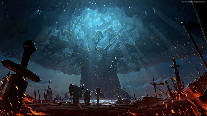 World of Warcraft: Battle for Azeroth, screenshot, 8k, HD wallpaper