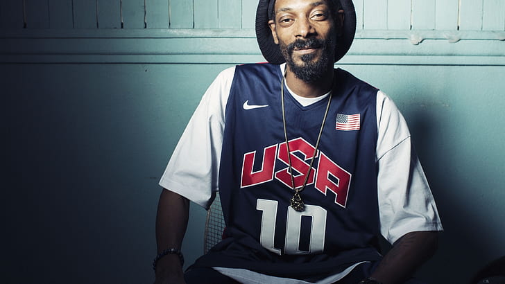 Snoop Dog Jersey, snoop dogg, photo shoot, singer, HD wallpaper