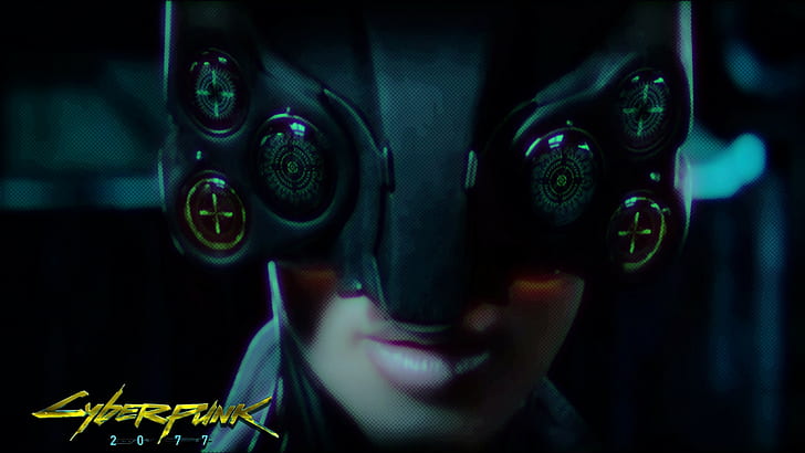 Cyberpunk 2077 Cyberpunk Mask HD, video games, HD wallpaper