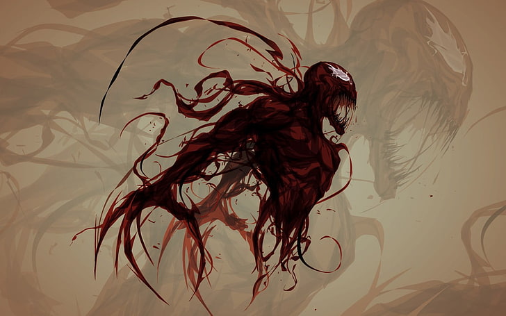 Carnage Marvel vs Venom HD Venom Let There Be Carnage Wallpapers  HD  Wallpapers  ID 100094