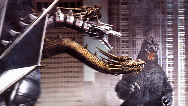 Godzilla, Godzilla vs. King Ghidorah, HD wallpaper
