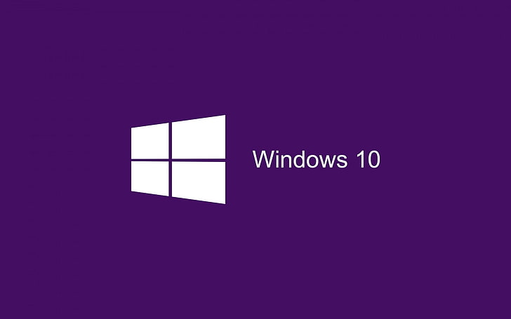Windows 10 Logo, Windows 10 wallpaper, Computers, purple, communication HD wallpaper