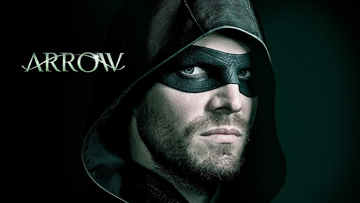 Arrow (TV Series 2012– ), green, face, man, Stephen Amell