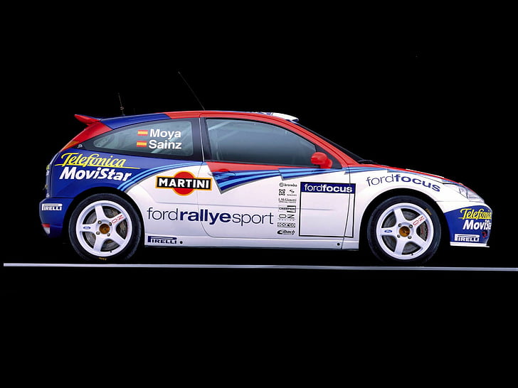 1999, focus, ford, race, racing, wrc, HD wallpaper