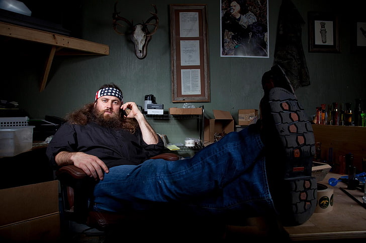 men's blue jeans, Discovery Channel, National Geographic, Duck Dynasty, HD wallpaper