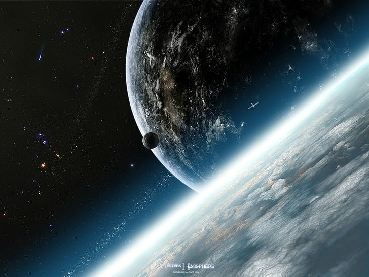 space, planet, HD wallpaper