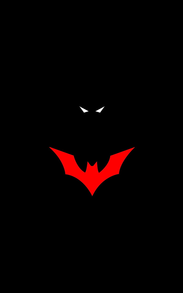 HD wallpaper: Batman illustration, Batman logo, DC Comics, minimalism,  portrait display | Wallpaper Flare