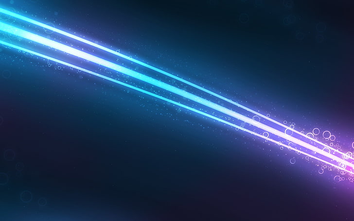 blue and purple light abstract wallpaper, lines, shapes, digital art