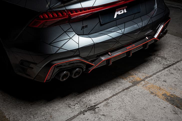 Audi, bumper, ABBOT, feed, RS 7, 2020, RS7 Sportback, RS7-R, HD wallpaper