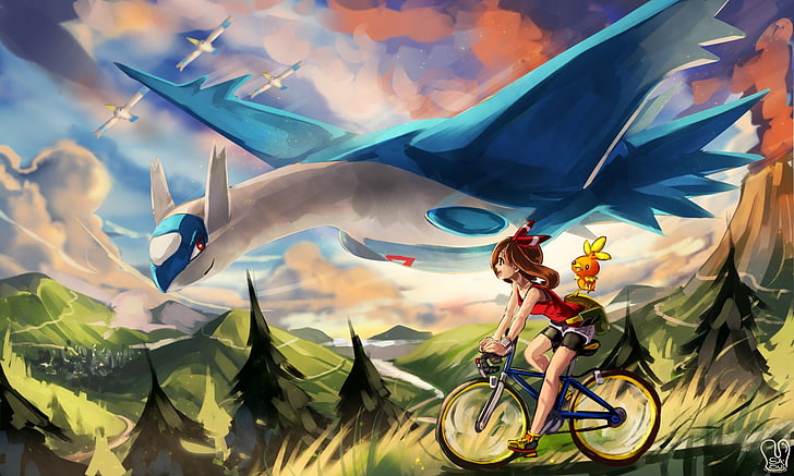 Pokémon, Pokémon: Omega Ruby and Alpha Sapphire, Latios (Pokémon), HD wallpaper