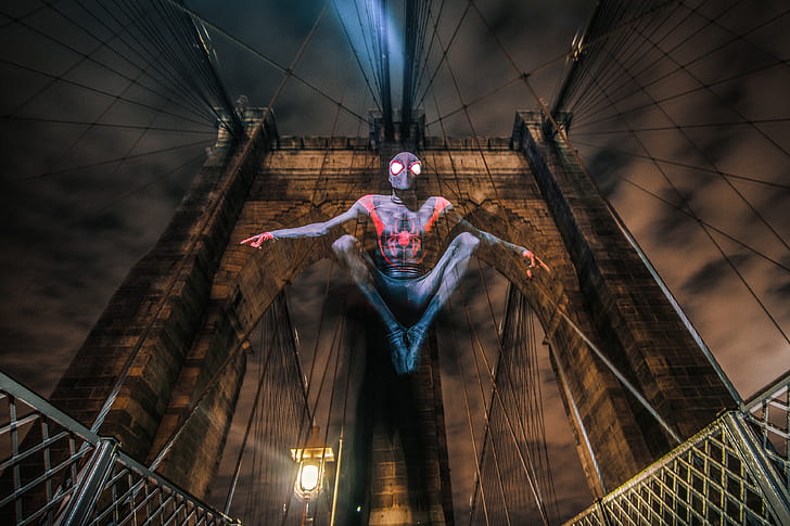 Spider-Man, Miles Morales, HD wallpaper