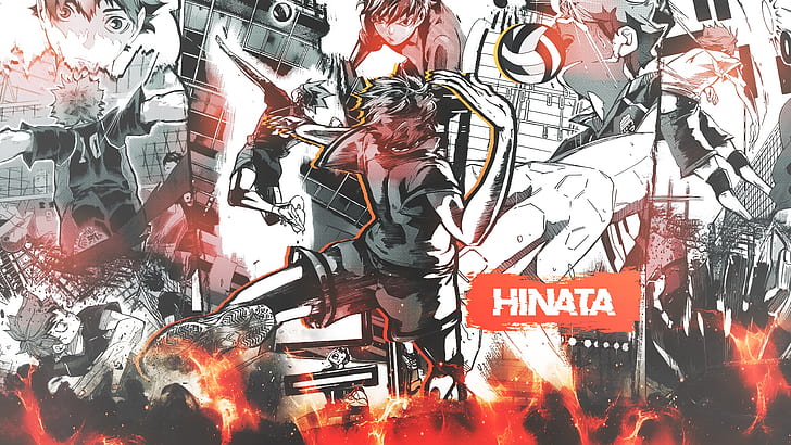 Anime, Haikyu!!, Shōyō Hinata, HD wallpaper