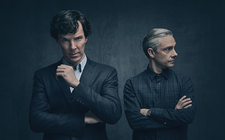Dr. John Watson, Sherlock Holmes, Martin man, Season 4, Benedict Cumberbatch, HD wallpaper