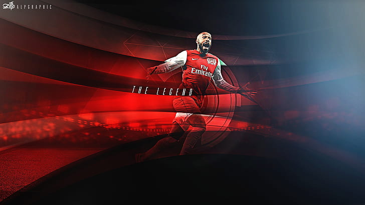 HD wallpaper: attack, victory, player, Arsenal, center, goal, football,  Thierry Henry | Wallpaper Flare