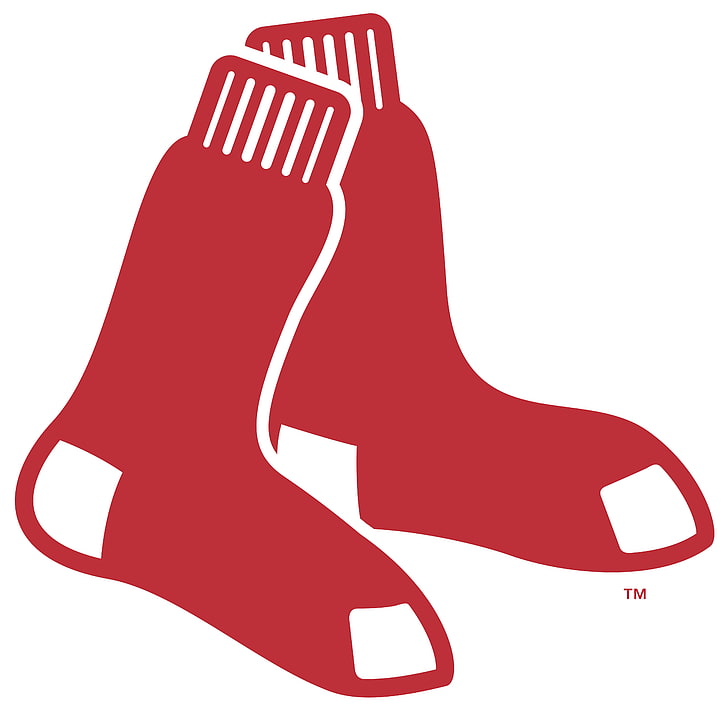 Boston Red Sox, Logotype, HD wallpaper