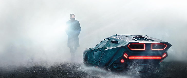Ryan Gosling, movies, Blade Runner 2049, car, transportation