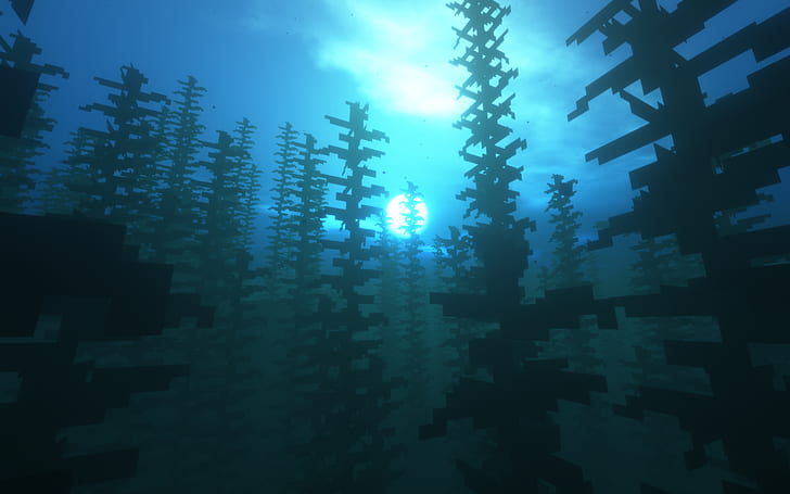 Hình nền HD về game Minecraft dưới đáy biển sẽ khiến bạn mê mẩn với thế giới này. Với đảo hoang, ngôi nhà trên cây và tất cả những thứ khác, bạn sẽ cảm nhận được không khí trong trẻo của đại dương mà không cần phải ra khỏi nhà. Hãy cập nhật hình nền mới nhất của Minecraft đang làm mưa làm gió trên toàn thế giới.