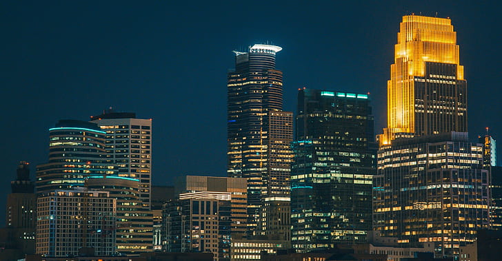 cityscape, skyscraper, Minneapolis
