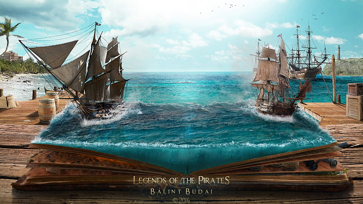 Legends of the Pirates Balint Budai wallpaper, Legends of the Pirates poster, HD wallpaper