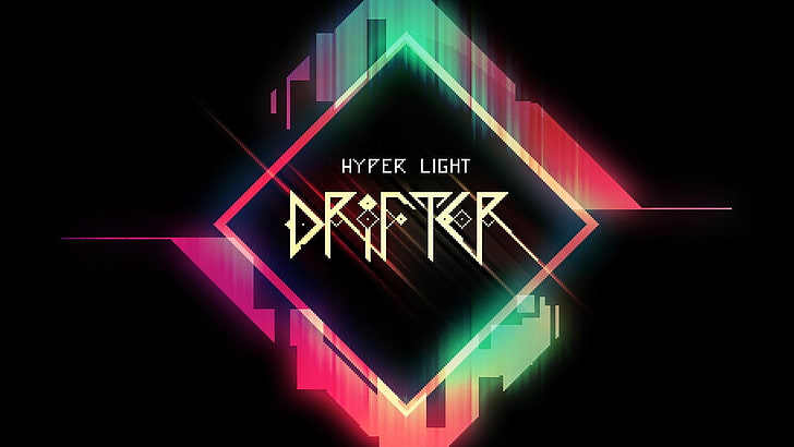 Hyper Light wallpaper, video games, indie games, dark, digital lighting