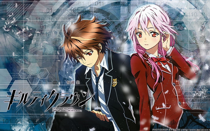 HD guilty crown characters wallpapers