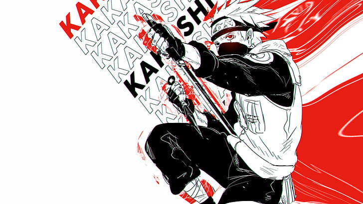 Hatake Kakashi, Naruto (anime), Hokage, HD wallpaper
