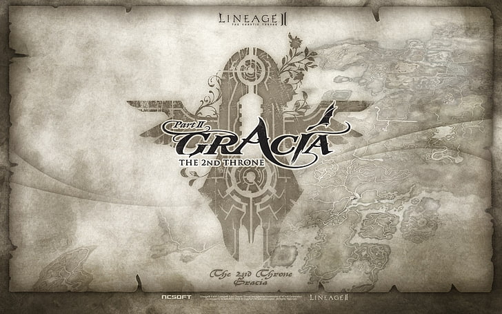 Lineage II: The Chaotic Throne - Gracia, communication, art and craft, HD wallpaper