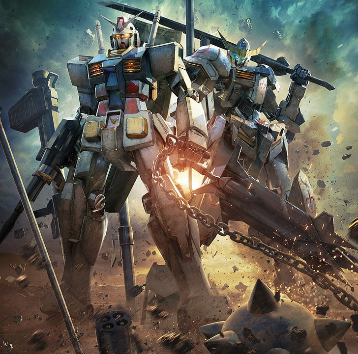 Gundam Versus Video Game, Gundam RX-78, Games, Other Games, robots, HD wallpaper
