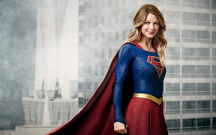 Melissa Benoist as Supergirl, HD wallpaper