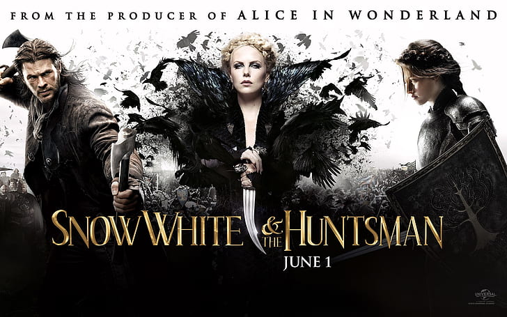 Image result for snow white and the huntsman quad poster