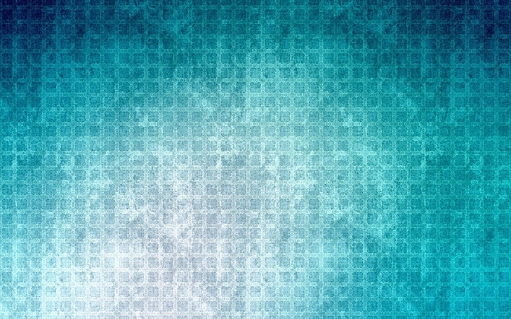 blue and white area rug, pattern, texture, cyan, simple, cyan background, HD wallpaper