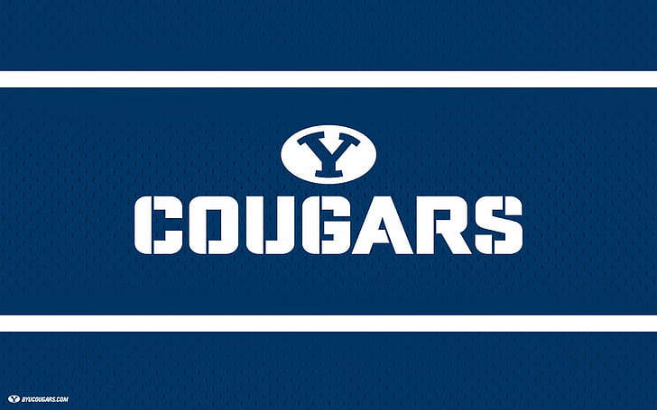 brigham, byu, college, cougars, football, young, HD wallpaper