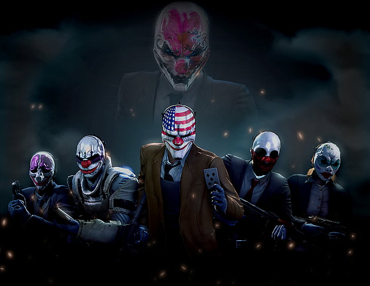 Payday, Payday 2, Chains (Payday), Clover (Payday), Dallas (Payday)