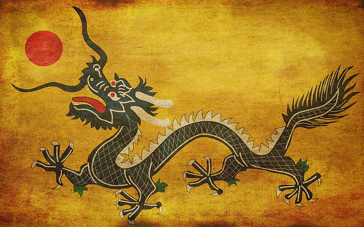 dragon, loong, chinese dragon, HD wallpaper