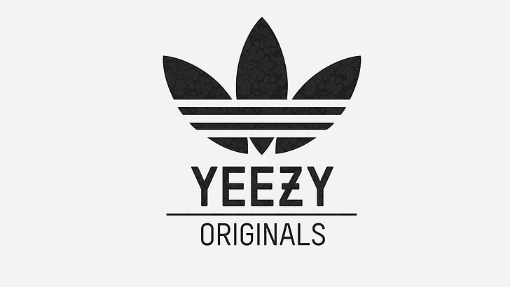 Adidas logo, white background, brands, text, western script, communication, HD wallpaper