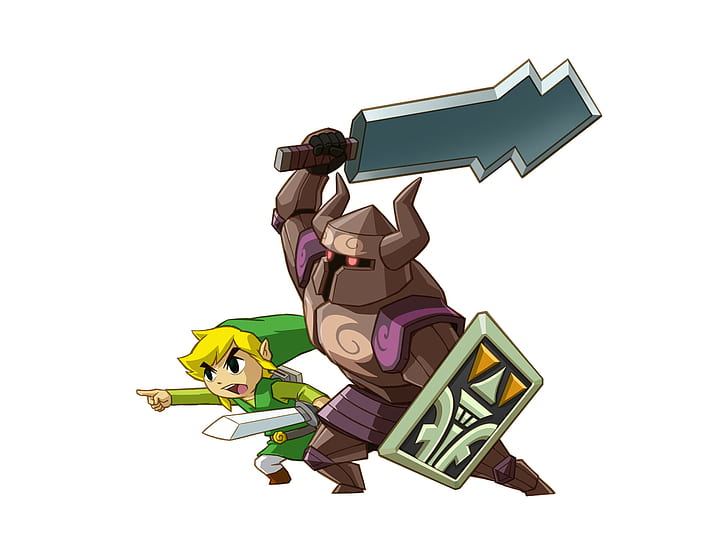 The Legend of Zelda: Spirit Tracks, Link, HD wallpaper