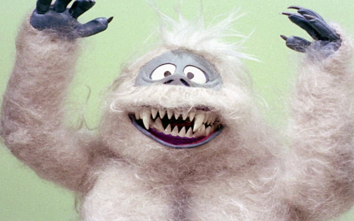 abominable snowman, fear, horror, halloween, celebration, costume, HD wallpaper