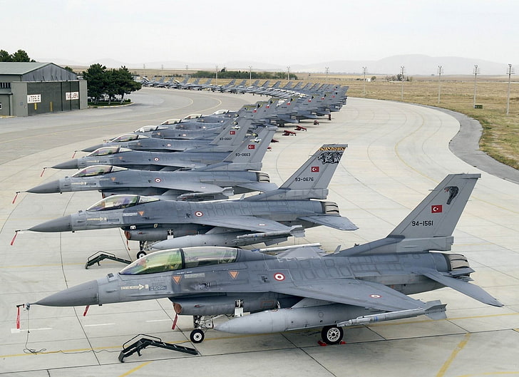 fighting plate lot, Turkish Air Force, Fighting Falcons, General Dynamics F-16 Fighting Falcon, HD wallpaper