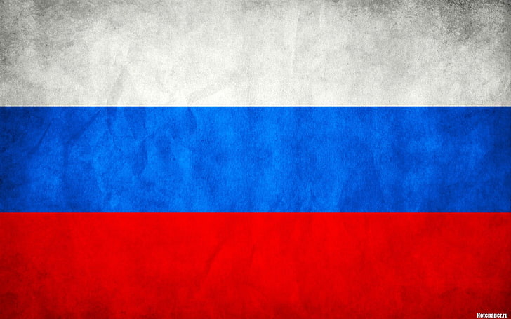 blue, federation, flags, red, russia, russian, white, HD wallpaper