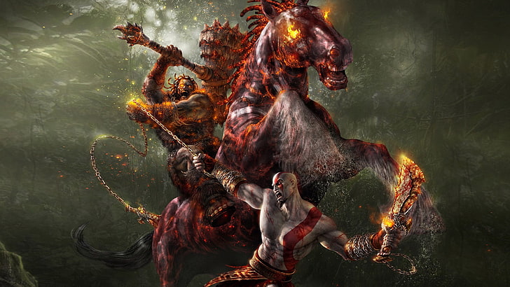 God of War wallpaper, Kratos, video games, arts culture and entertainment HD wallpaper