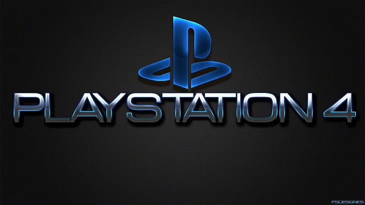 Playstation 4 logo, Sony, HD wallpaper