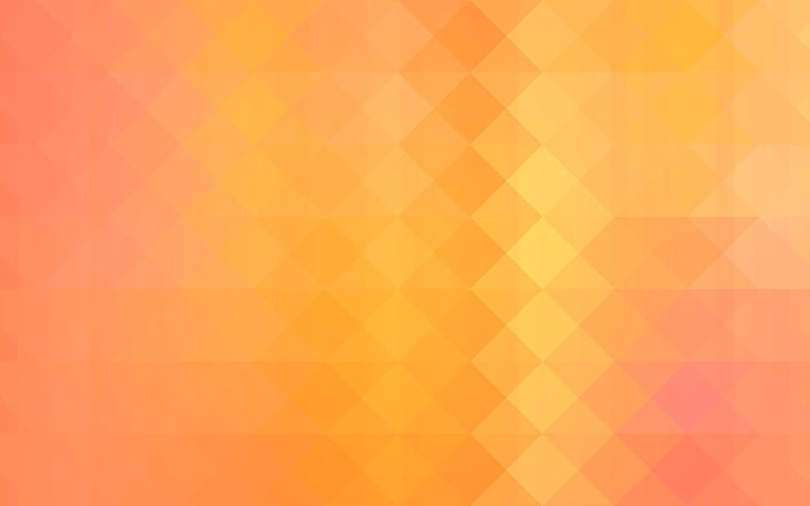 orange wallpaper, geometry, triangle, texture, simple background, HD wallpaper