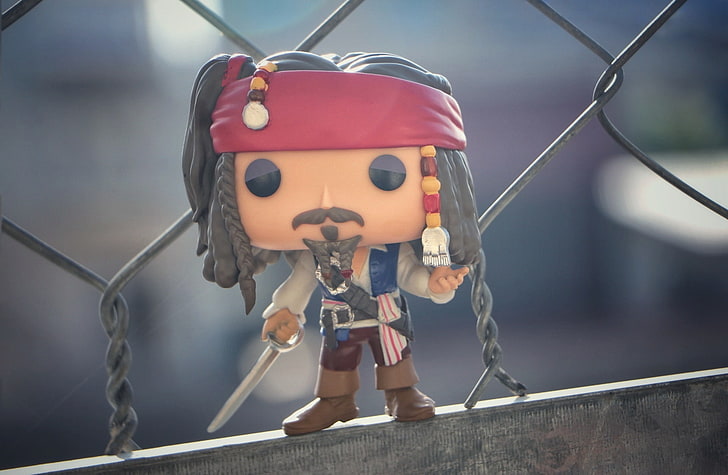 Jack Sparrow - Funko Pop Figure, Movies, Pirates Of The Caribbean, HD wallpaper