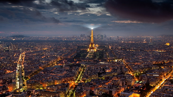 Eiffel Tower, cityscape, France, Paris, building exterior, architecture, HD wallpaper
