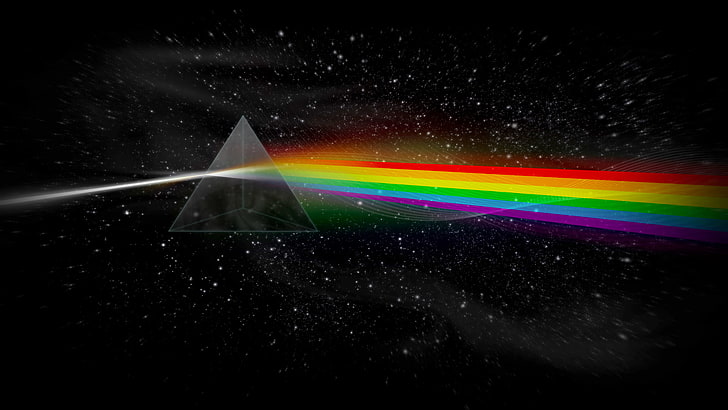 pink floyd  for desktop background, multi colored, space, star - space