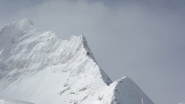 mountain range, summit, ridge, peak, mountain top, mountaineering, HD wallpaper