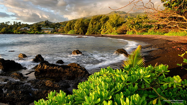 HD wallpaper: Hana Coast, Maui, Hawaii